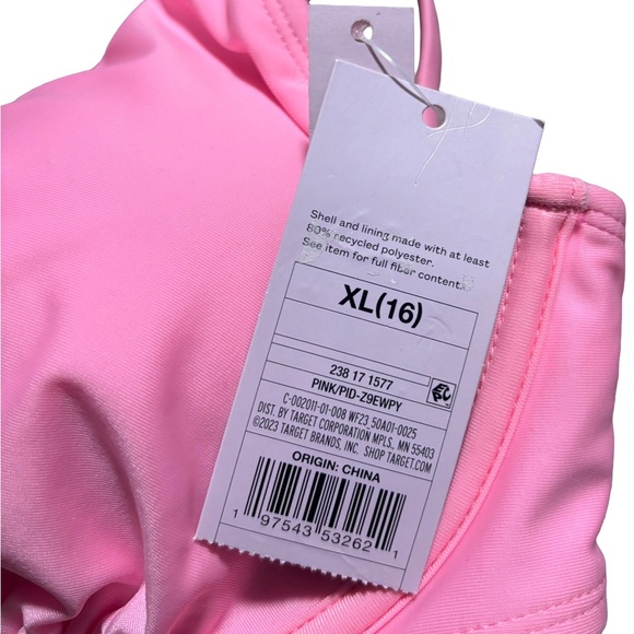 Wild Fable Pink Bikini Top With Flower Charms - Picture 4 of 4